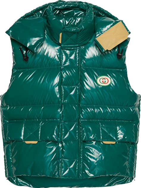 gucci puffer waistcoat